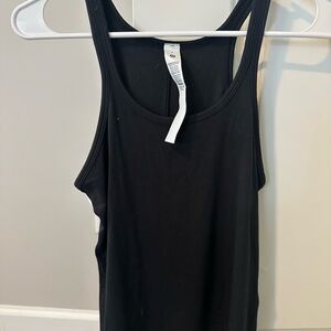 NWT hold tight lululemon athletica Black Tank Top